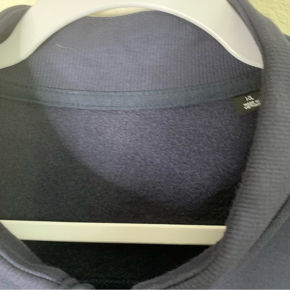 Travis Mathew Mens navy 1/4 zip fleece sweatshirt with pockets XL - Picture 5 of 11